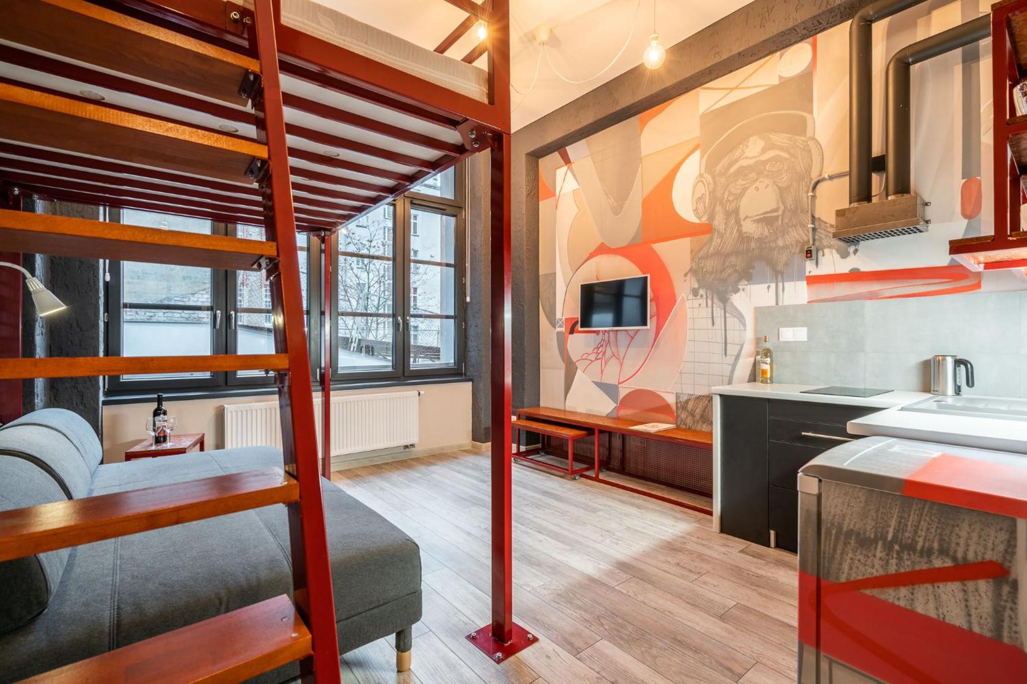 Graffiti Apartments Вроцлав Экстерьер фото