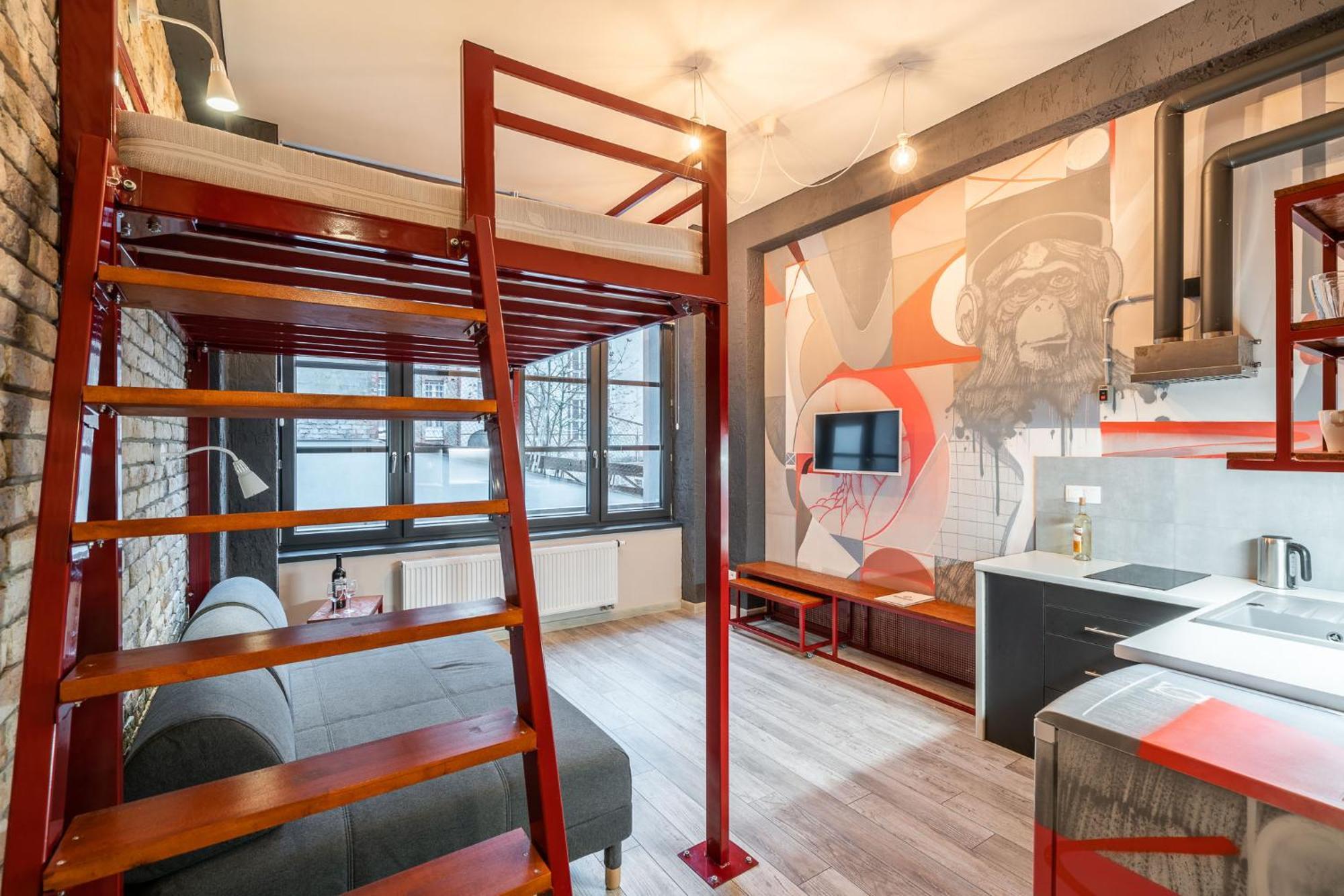 Graffiti Apartments Вроцлав Экстерьер фото
